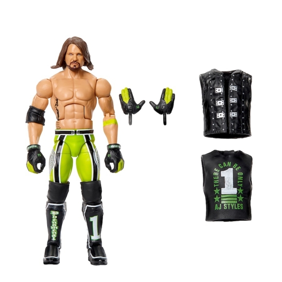 AJ Styles WWE Greatest Hits Elite NEW 🔥 WWE Wrestling Action Figure - Picture 3 of 3